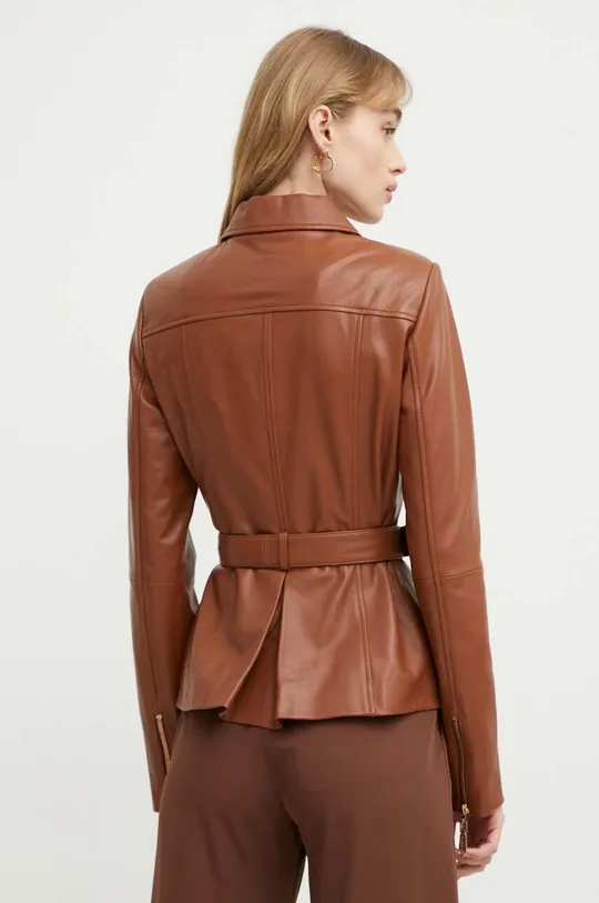 Kožená bunda Blugirl Blumarine Základná látka: 100 % Jahňacia koža Podšívka: 100 % Polyester