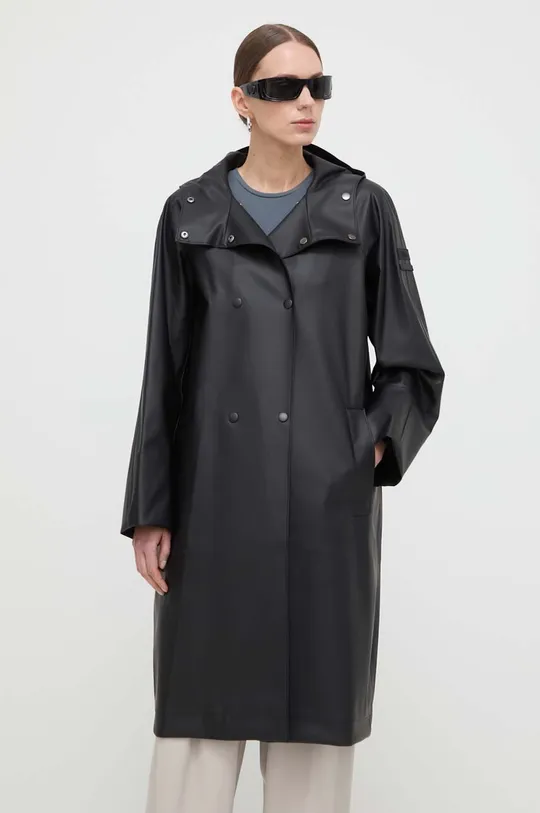 μαύρο Αδιάβροχο παλτό Max Mara Leisure Γυναικεία