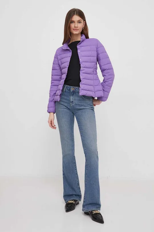 Sisley rövid kabát lila