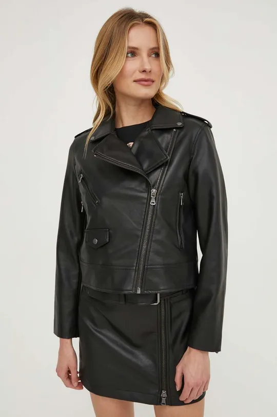 črna Biker jakna Sisley Ženski