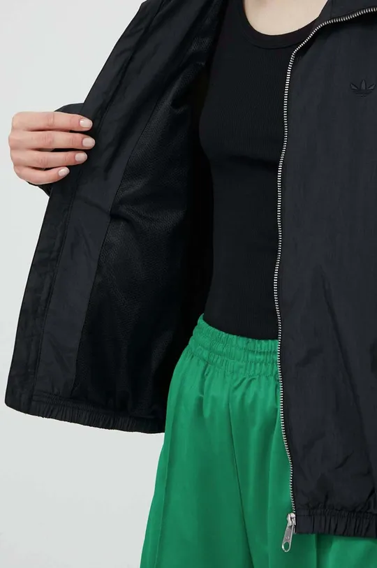 čierna Bunda adidas Originals Premium Essentials Nylon Windbreaker