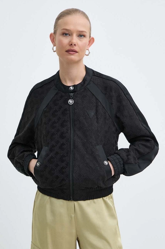 czarny Guess kurtka bomber BELLA Damski