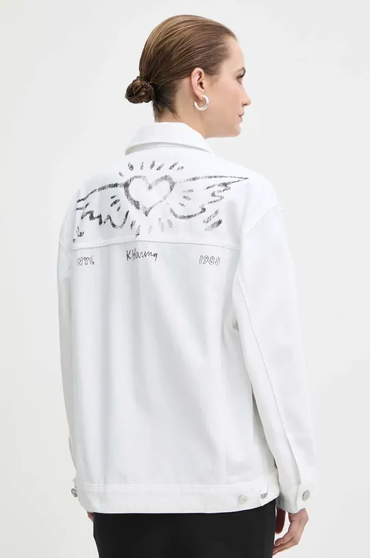 Rifľová bunda Miss Sixty x Keith Haring 75 % Bavlna, 25 % Polyester