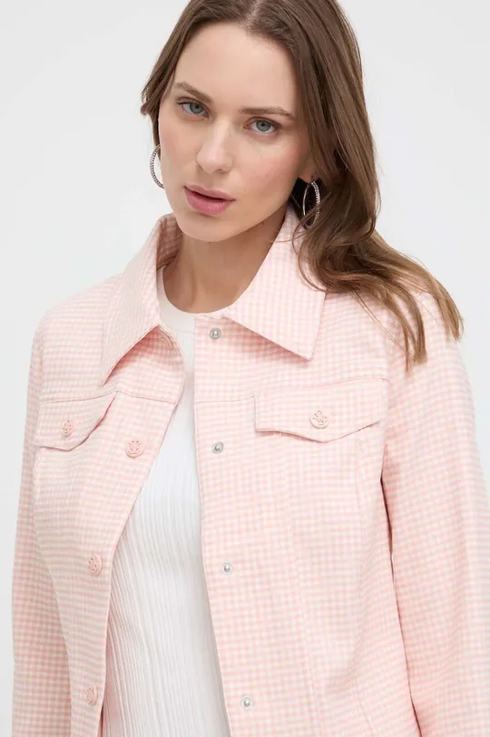 różowy Guess kurtka koszulowa