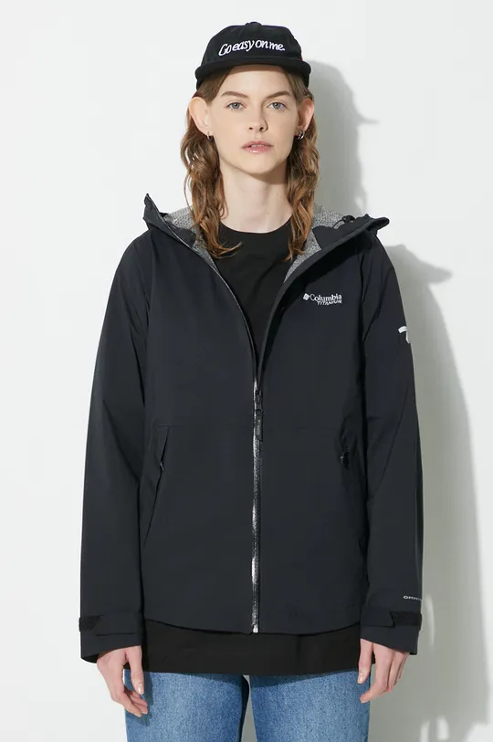 negru Columbia jacheta de exterior Ampli-Dry II De femei