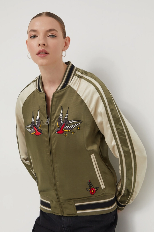 zielony Superdry kurtka bomber Damski