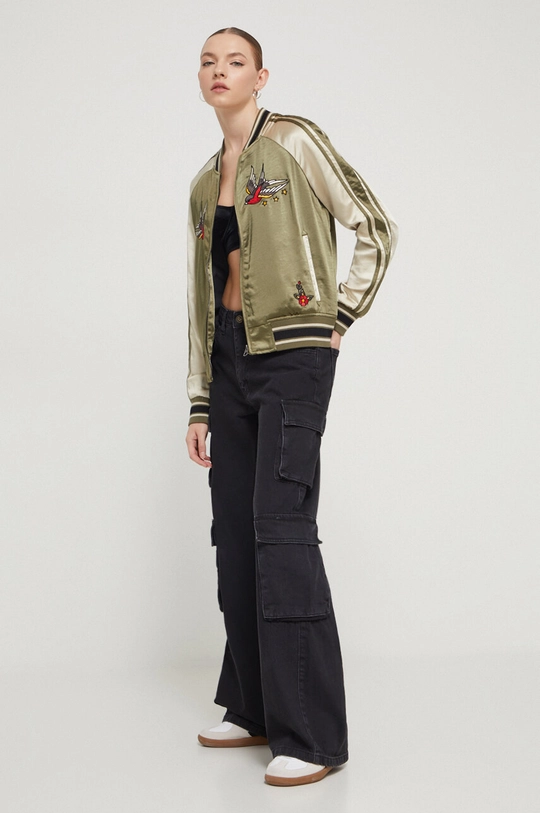 Bomber jakna Superdry zelena