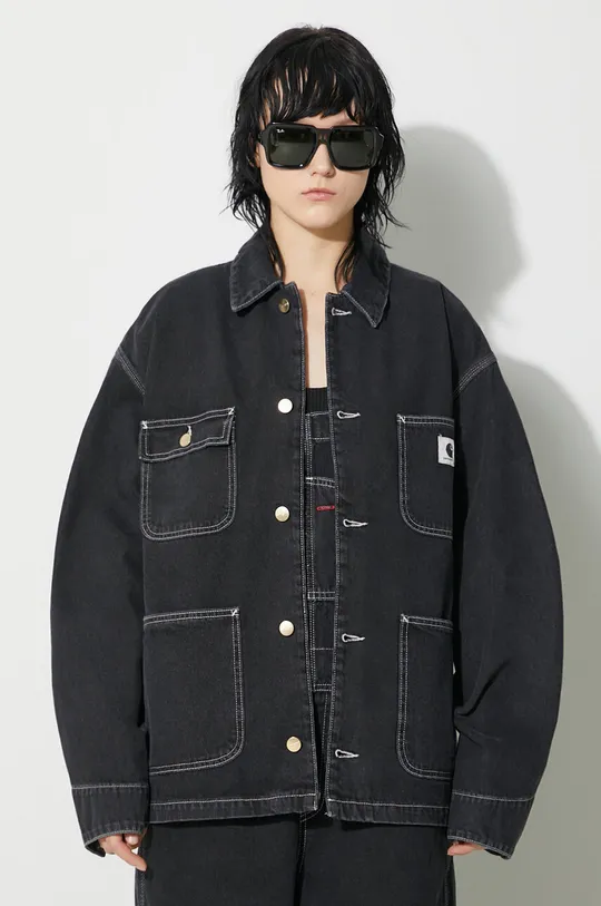 Carhartt WIP giacca di jeans OG Michigan Coat 100% Cotone