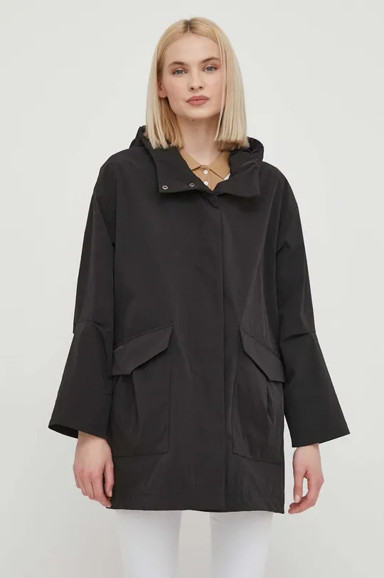 fekete Geox rövid kabát W4522D-T3070 W ROOSE Női