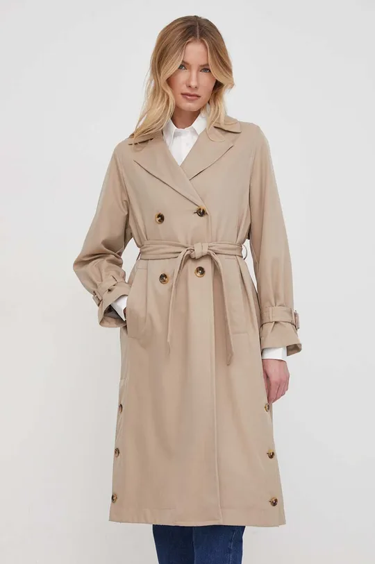 beige Geox trench W4522R-T2981 W TOPAZIO Donna