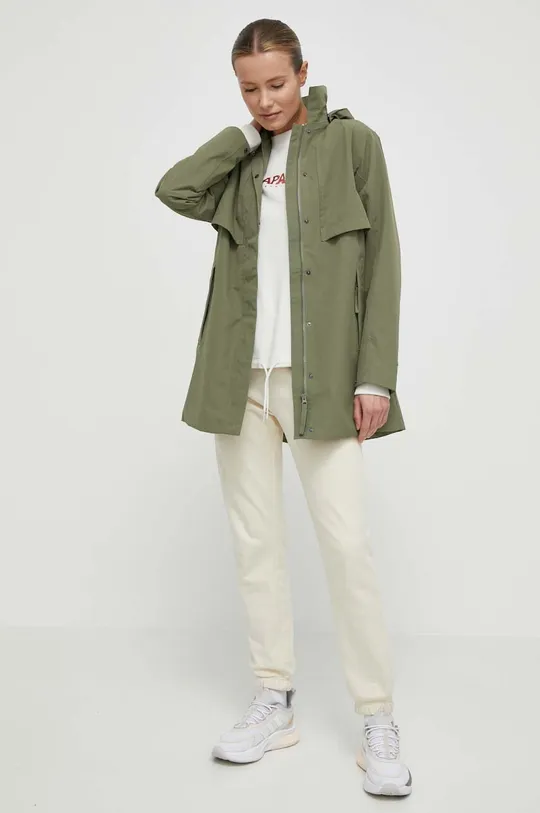 Helly Hansen giacca impermeabile verde