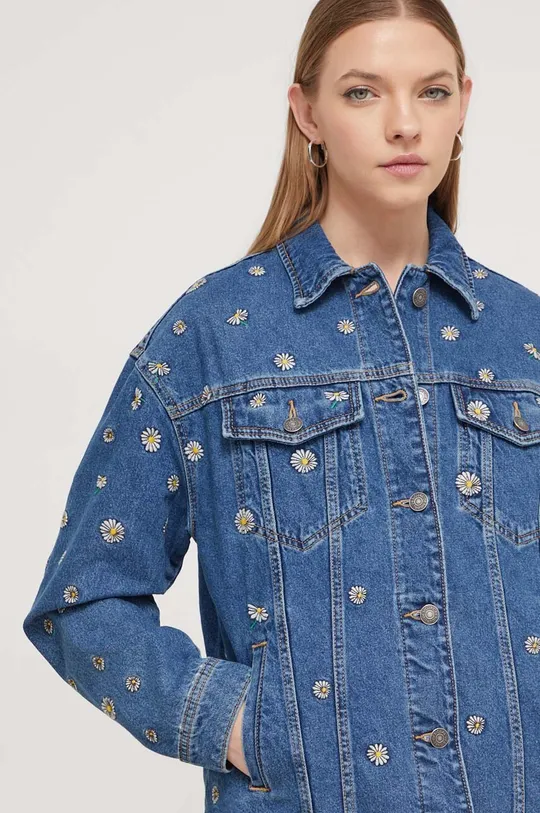 modra Jeans jakna Desigual