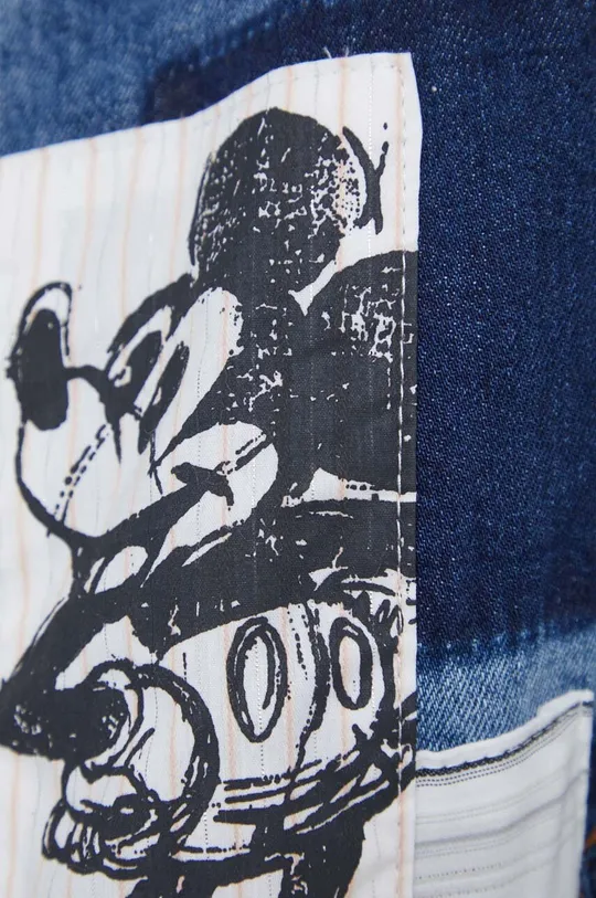 Desigual kurtka jeansowa x Disney WALTER Damski
