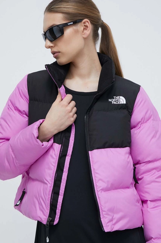 violetto The North Face giacca CROPPED SAIKURU Donna