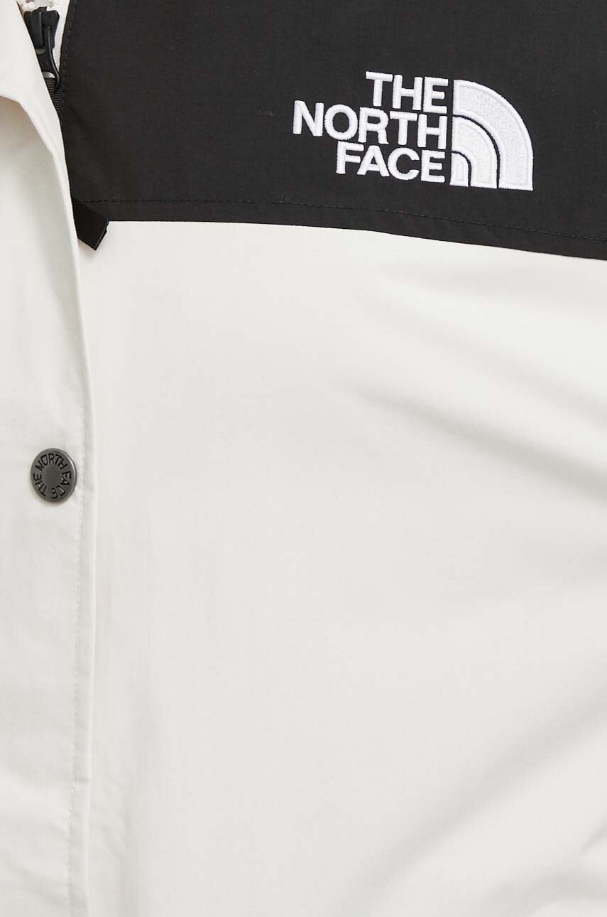 Куртка The North Face жіноча колір бежевий перехідна oversize ...