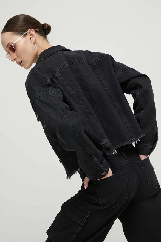 Karl Kani kurtka jeansowa 100 % Bawełna