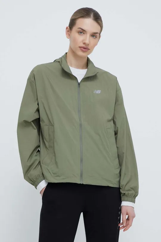 зелёный Куртка New Balance Женский