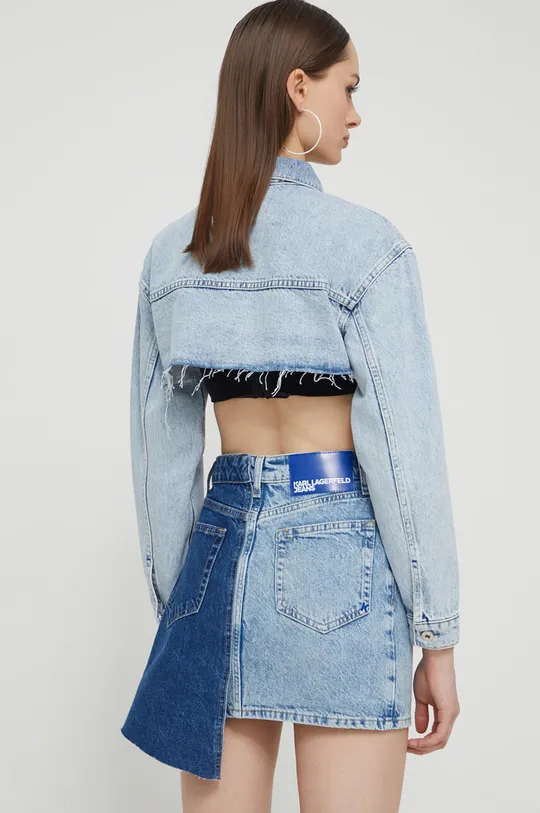 Rifľová bunda Karl Lagerfeld Jeans 100 % Organická bavlna