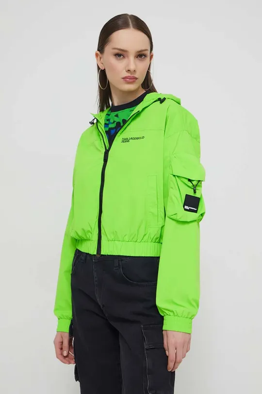 зелений Куртка Karl Lagerfeld Jeans Жіночий