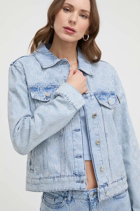 modra Jeans jakna Karl Lagerfeld Ženski