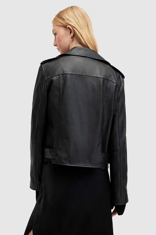 Kožená bunda AllSaints BALFERN Hlavný materiál: 100 % Ovčia koža Podšívka: 100 % Recyklovaný polyester