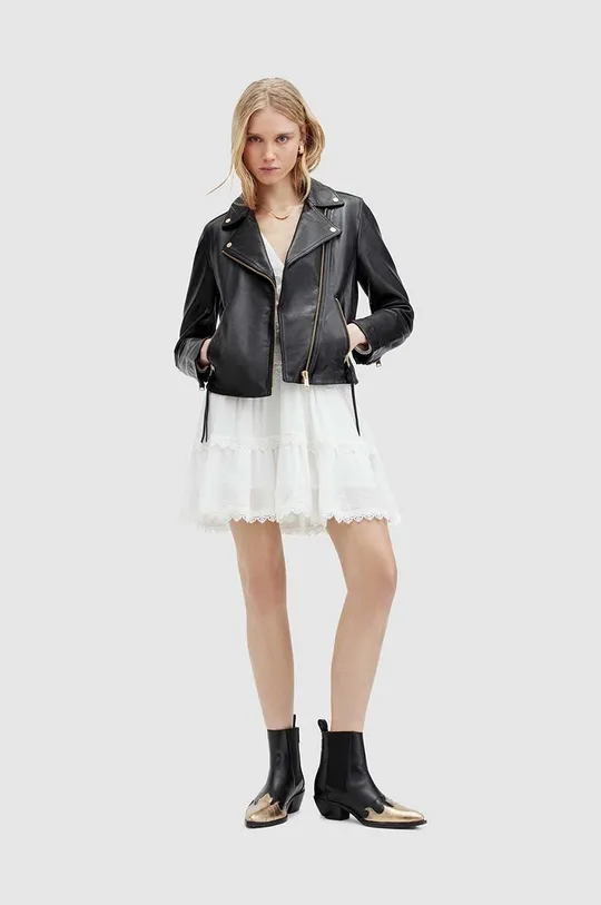 AllSaints giacca in pelle DALBY Donna