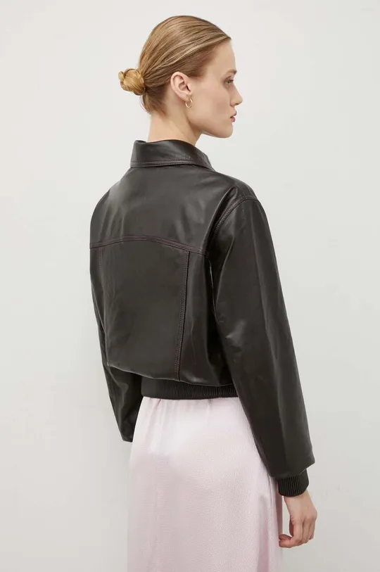 Кожаная куртка Remain Основной материал: 100% Кожа ягненка Подкладка: 100% Вискоза