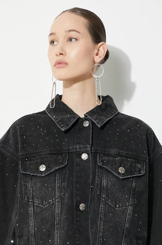 KSUBI denim jacket Oversized Jacket Krystal Noir Women’s