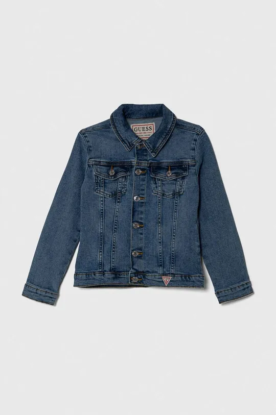 блакитний Дитяча джинсова куртка Guess Для дівчаток