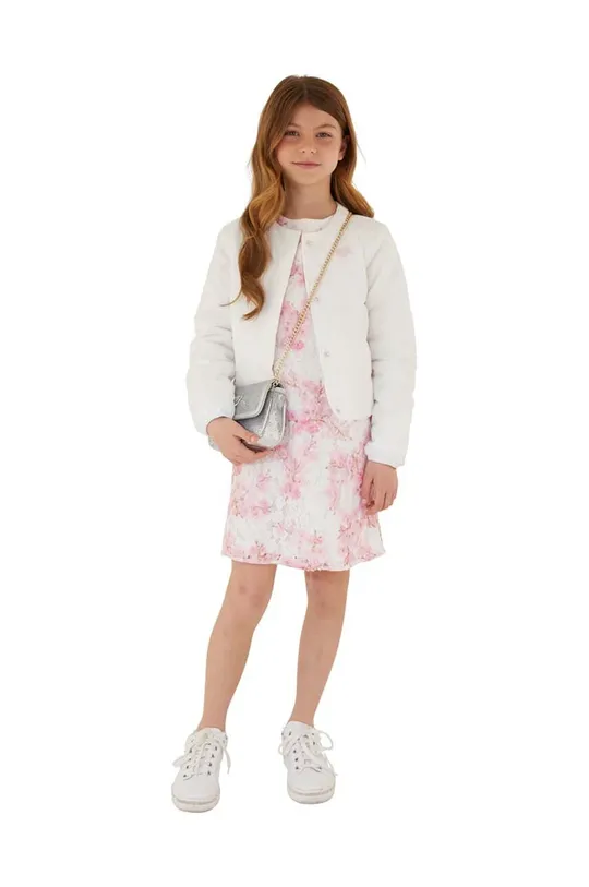 Detská bunda Guess Základná látka: 100 % Polyester Podšívka: 100 % Polyester Výplň: 100 % Polyester