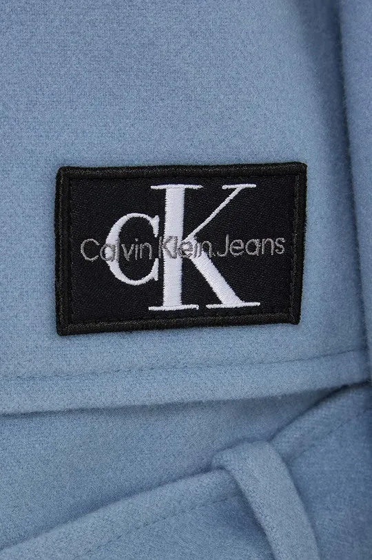 niebieski Calvin Klein Jeans kurtka dziecięca