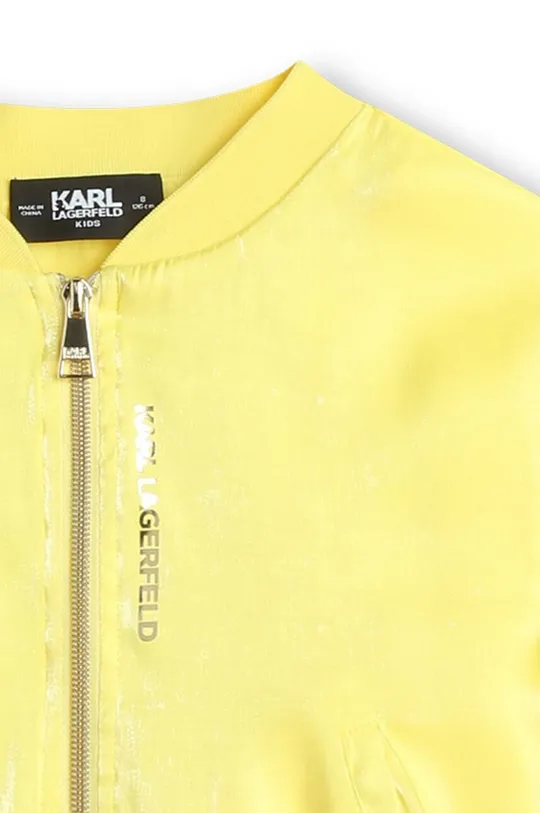 žltá Detská bunda Karl Lagerfeld