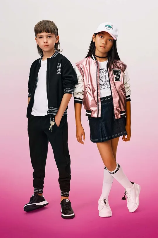 Dječja jakna Karl Lagerfeld Za djevojčice