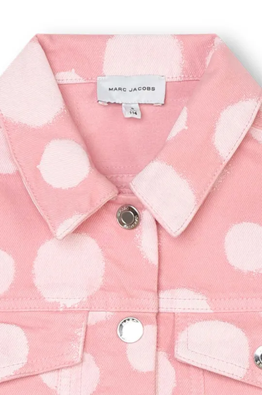 ροζ Παιδικό τζιν μπουφάν Marc Jacobs