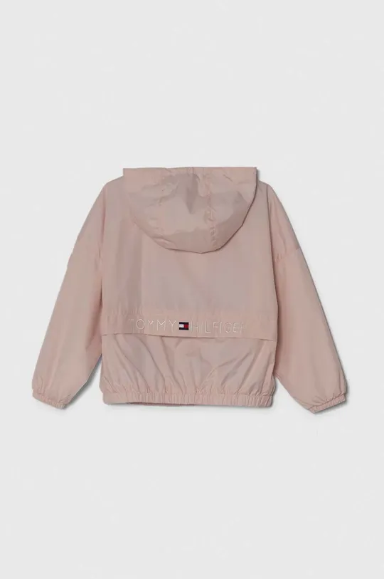 Otroška jakna Tommy Hilfiger roza