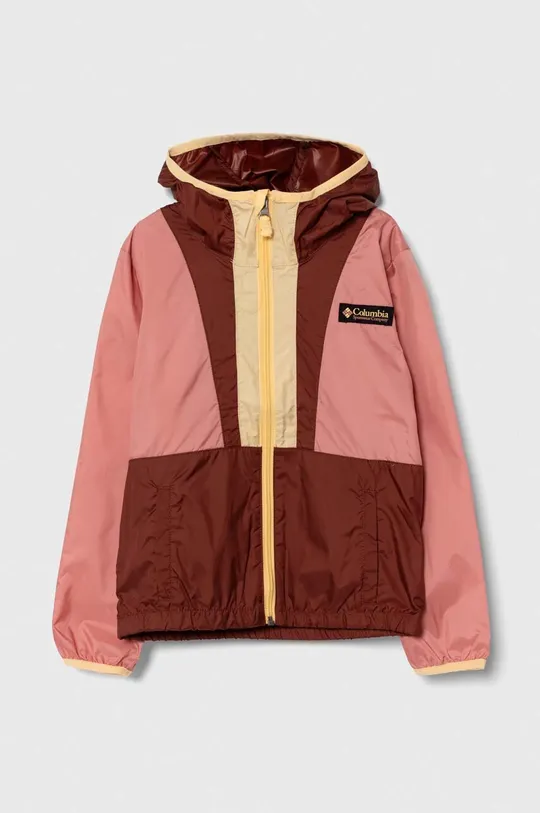 рожевий Дитяча куртка Columbia Back Bowl Hooded Wi Для дівчаток