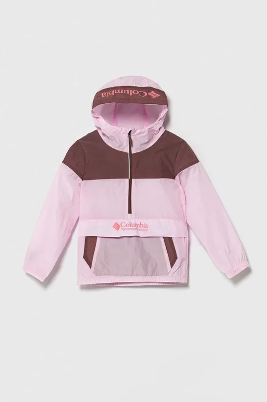 розовый Детская куртка Columbia Challenger Windbrea Для девочек