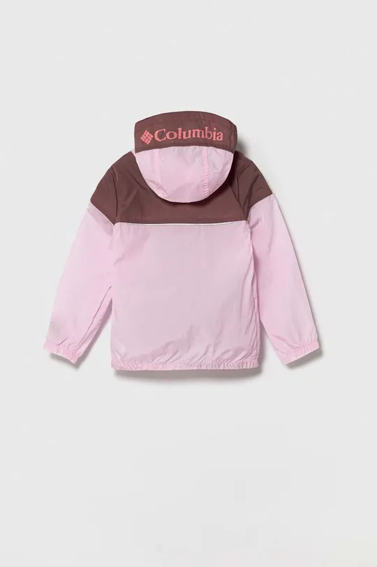 Columbia kurtka dziecięca Challenger Windbrea różowy