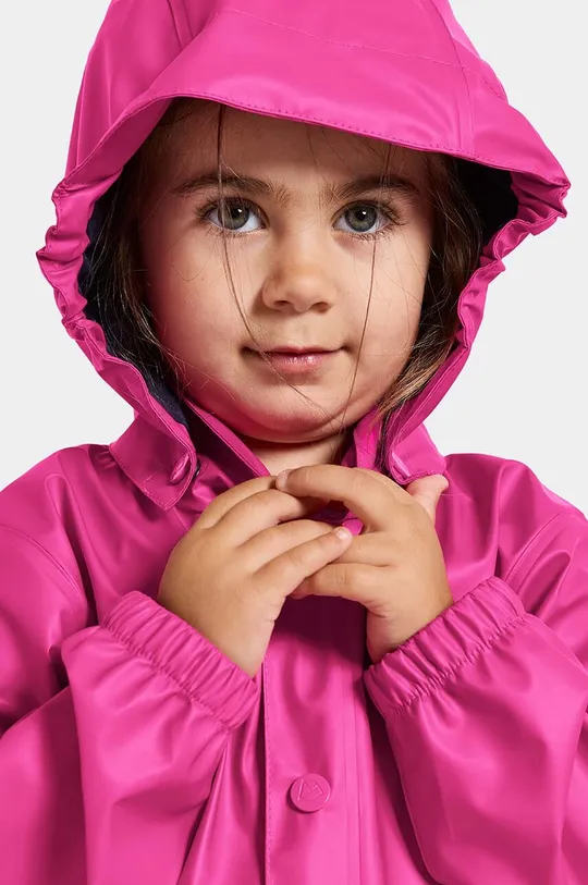 różowy Didriksons kurtka przeciwdeszczowa dziecięca JOJO KIDS JKT