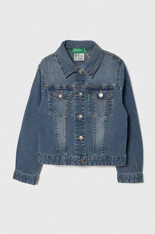 blu United Colors of Benetton giacca jeans bambino/a Ragazze