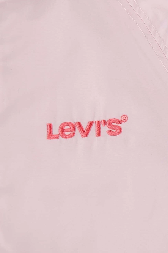 ružová Detská bunda Levi's LVG MESH LINED WOVEN JACKET