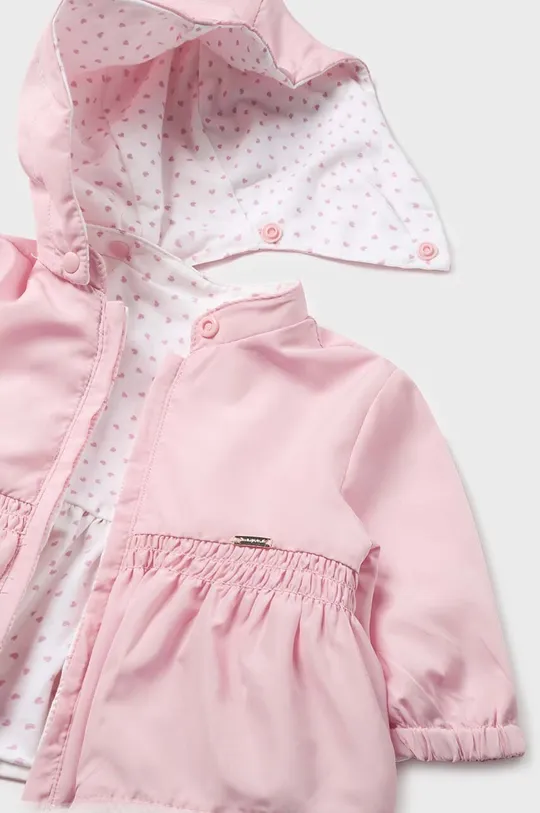 roza Obojestranska jakna za dojenčke Mayoral Newborn