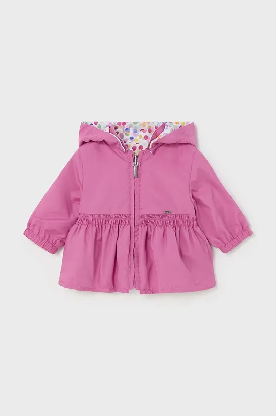 рожевий Двостороння дитяча куртка Mayoral Newborn Для дівчаток