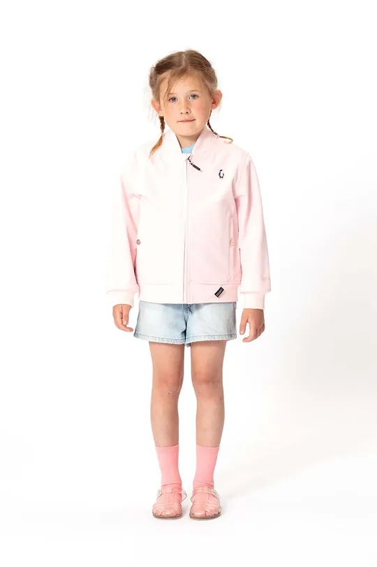 розовый Детская куртка Gosoaky SHINING MONKEY Для девочек