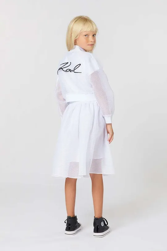 Детская куртка Karl Lagerfeld Для девочек