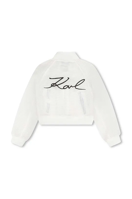 Dječja jakna Karl Lagerfeld Temeljni materijal: 100% Poliester Podstava: 100% Viskoza