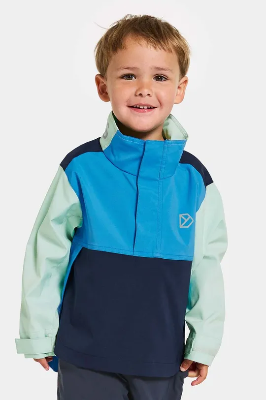 голубой Детская куртка Didriksons LINGON KIDS JKT Детский