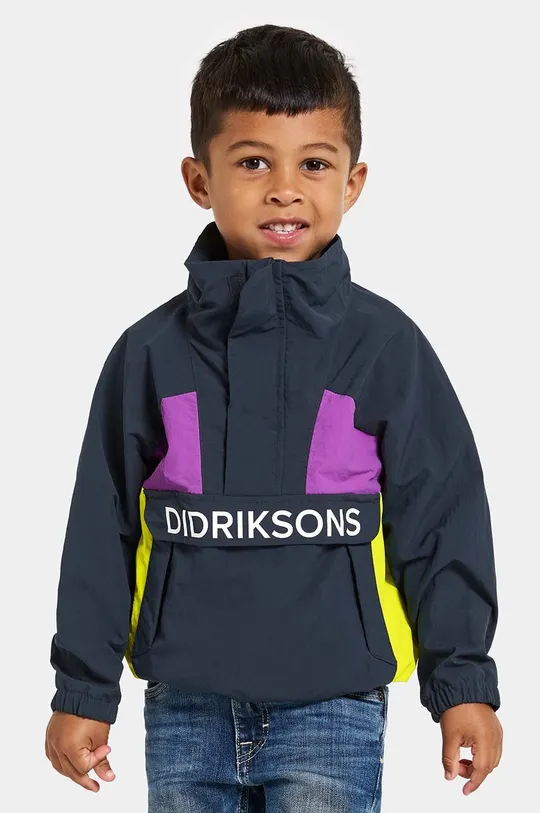 чёрный Детская куртка Didriksons BJÖRNBÄR KIDS ANORAK Детский