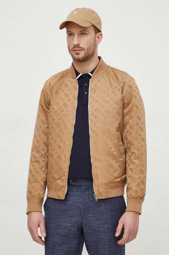 beige BOSS giacca bomber