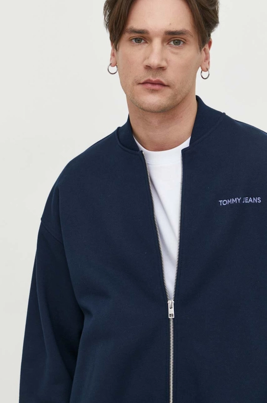 sötétkék Tommy Jeans pamut melegítőfelső